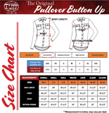 Cowgirl Tuff Satin Hustle Pullover Button Up in Ruby Red