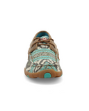 Front view of the Trailblazer Twisted X Boat Shoe Driving Moc in a white back drop.