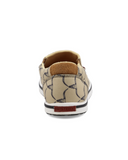 Stock photo of the Fence Line Twisted X Slip-On Kicks - Tan and Black.