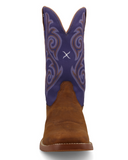 Front view of the Azalea Twisted X Women's 11" Tech X Boot in a white backdrop.