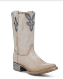 Side view of the Dustbowl Drifter Corral Boots in a white background.
