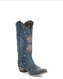 Side view of the Twilight Wrangler Circle G Boots in a white background.