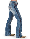 Cowgirl Tuff - Red Roan Bootcut Jeans- Bronco Western Supply Co.