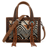 Joan - Crossbody Tote - Mini - Brown - Montana West - Bronco Western Supply Co.