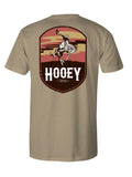 Back view of the Cheyenne Hooey T-Shirt in a white back drop.