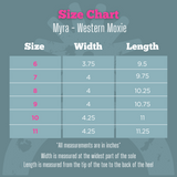 Myra Bag - Western Moxie Booties in White Chocolate