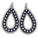 Amarillo Metal Bubble Earrings - Silver