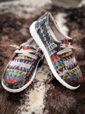 Aaliyah Slip - On Shoe in Grey Multi by Gypsy Jazz - Women's Shoes - Gypsy Jazz/Very G - Bronco Western Supply Co.