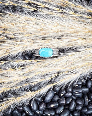 Abha Genuine Turquoise Ring – Jewelry from Bronco Western Supply Co.