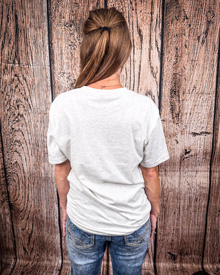 Actin' Up Graphic Tee - Oat – Shirts & Tops from Bronco Western Supply Co.