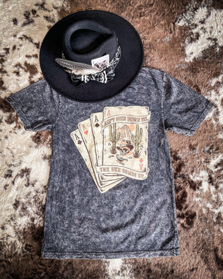 Ain't Going Down Till Graphic Tee - Black – Apparel from Bronco Western Supply Co.