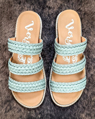 Alba Sandal in Teal by Very G – Women's Shoes from Bronco Western Supply Co.