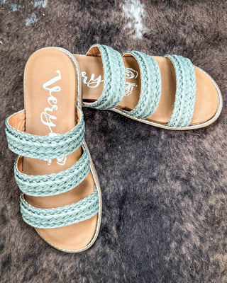 Alba Sandal in Teal by Very G – Women's Shoes from Bronco Western Supply Co.