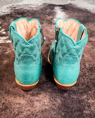 Alma Twisted X Steppin' Out Ankle Booties - Blue Turquoise – Women's Shoes from Bronco Western Supply Co.