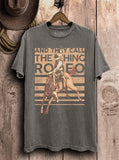 And They Call The Thing Rodeo Tee - Gray - Apparel - Bronco Western Supply Co. - Bronco Western Supply Co.