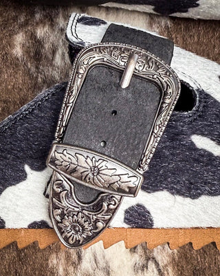 Andi Slip on Mule in Black Cow Print by Very G – Women's Shoes from Bronco Western Supply Co.