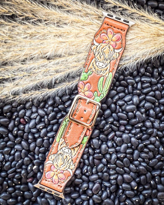 Apple Watch Fashion Band - Highland Cow – Accessories from Bronco Western Supply Co.
