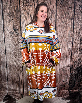 Arrowhead Earth Hooded Blanket – Gift Items from Bronco Western Supply Co.