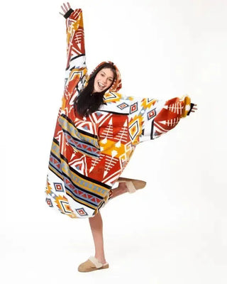 Arrowhead Earth Hooded Blanket – Gift Items from Bronco Western Supply Co.