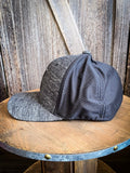 "ASH" Hooey Black Flexfit Hat - Men - Hooey - Bronco Western Supply Co.