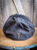 "ASH" Hooey Black Flexfit Hat - Men - Hooey - Bronco Western Supply Co.