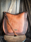 Ava Wrangler Hobo Bag - Brown - Purses & Wallets - Wrangler - Bronco Western Supply Co.