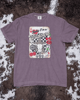 Baby I’m a Wildcard Graphic Tee – Apparel from Bronco Western Supply Co.