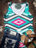 Beach Babe Tank - Apparel - Sterling Kreek - Bronco Western Supply Co.