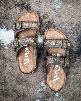 Berry Sandal in Chocolate by Very G – Women's Shoes from Bronco Western Supply Co.