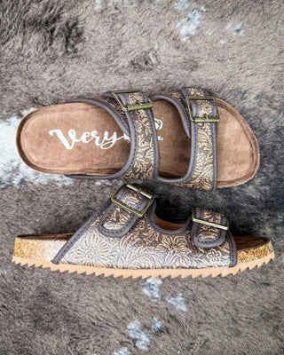 Berry Sandal in Chocolate by Very G – Women's Shoes from Bronco Western Supply Co.
