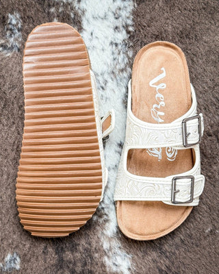 Berry Sandal in Cream by Very G – Women's Shoes from Bronco Western Supply Co.