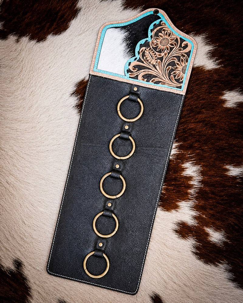 Bexley Turquoise Cowhide Wild Rag Scarf Hanger – Accessories from Bronco Western Supply Co.