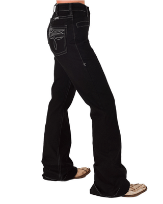 Black Boot Stitch Trouser – Apparel from Bronco Western Supply Co.