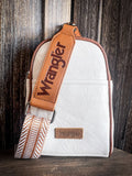 Blake Wrangler Sling Bag - Beige/Brown - Purses & Wallets - Wrangler - Bronco Western Supply Co.