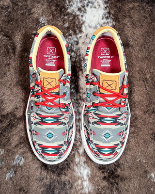 Blaze Twisted X Kicks - Red Multi – Women's Shoes from Bronco Western Supply Co.