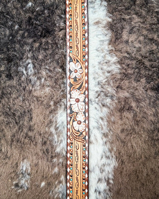 Bluff and Bloom Leather Belt – Apparel from Bronco Western Supply Co.