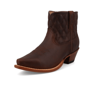 Bonnie Twisted X Steppin' Out Ankle Booties - Chocolate Truffle – Women's Shoes from Bronco Western Supply Co.