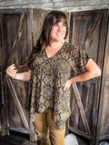 Bristol Baby Doll Top - Apparel - Bronco Western Supply Co. - Bronco Western Supply Co.