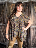 Bristol Baby Doll Top - Apparel - Bronco Western Supply Co. - Bronco Western Supply Co.