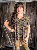 Bristol Baby Doll Top - Apparel - Bronco Western Supply Co. - Bronco Western Supply Co.