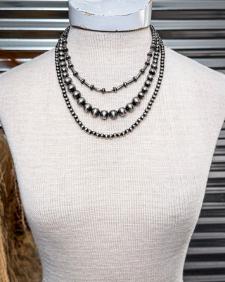 Bristol Layered Pearl Necklace – Jewelry from Bronco Western Supply Co.