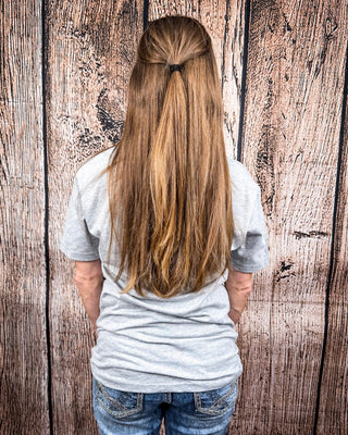 Broke Horses Empty Pockets Graphic Tee - Gray – Shirts & Tops from Bronco Western Supply Co.