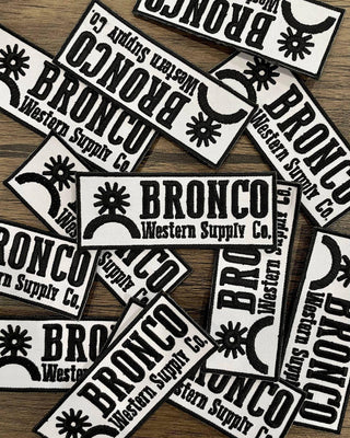 Bronco Western Supply Co. Patch – Apparel from Bronco Western Supply Co.