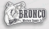 Bronco Western Supply Lady Iron - On Patch - Apparel - Bronco Western Supply Co. - Bronco Western Supply Co.