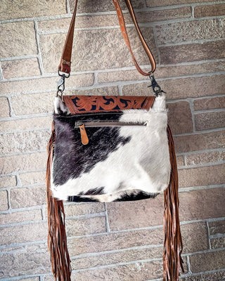 Myra Bag - Brown Boughs Hand - Tooled Bag - Purses & Wallets - Myra Bag - Bronco Western Supply Co.