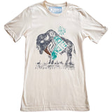 Buffalo Graphic Tee - Cream - Apparel - Bronco Western Supply Co. - Bronco Western Supply Co.