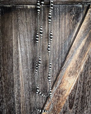 Bunk Navajo Style Pearl Layer Fashion Necklace – Jewelry from Bronco Western Supply Co.