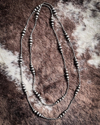 Bunk Navajo Style Pearl Layer Fashion Necklace – Jewelry from Bronco Western Supply Co.