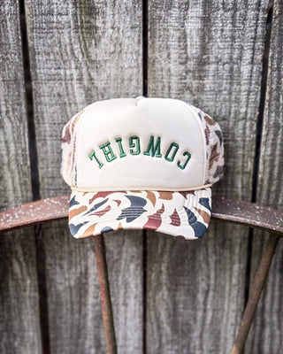Camo Cowgirl Embroidered Trucker Cap – Accessories from Bronco Western Supply Co.