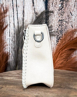 Canyon Blossom Tooled Mini Satchel in Tan by Trinity Ranch – Purses & Wallets from Bronco Western Supply Co.